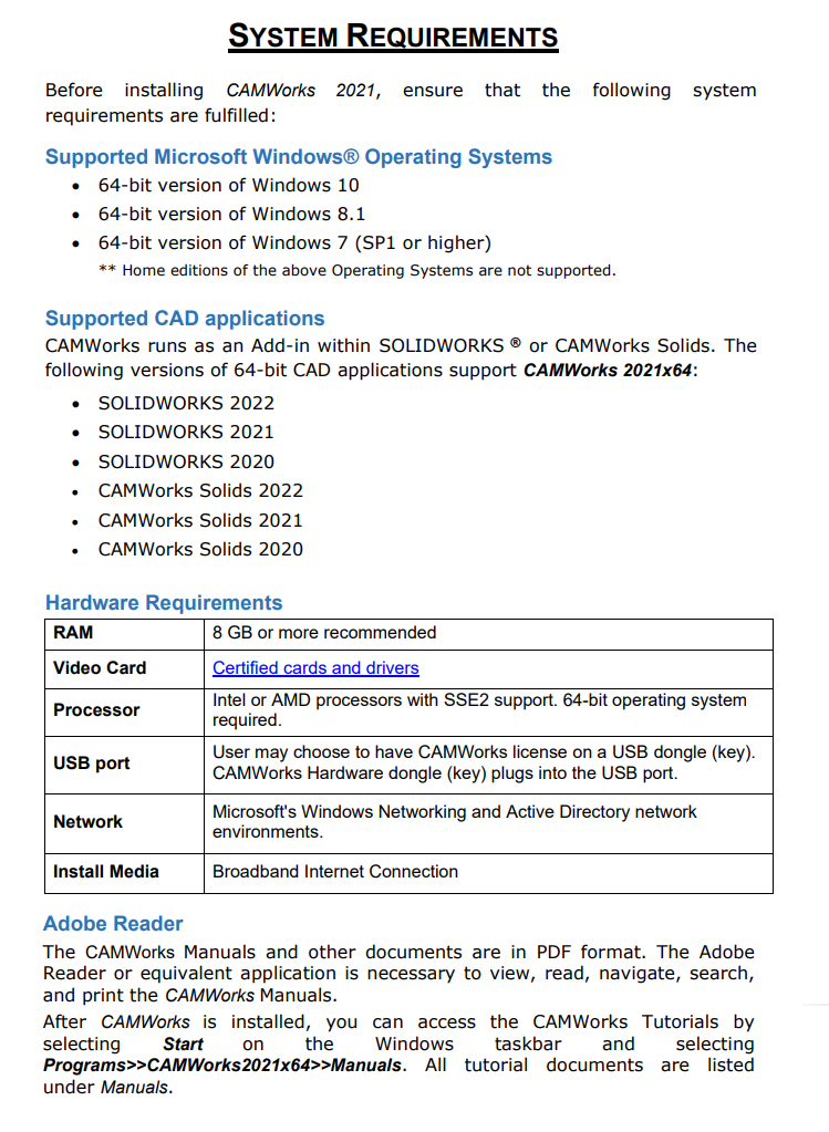 CAMWorks 2021 SP5