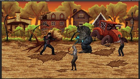 Create 2D Beat Em Zombie Up Game In Unity And C#