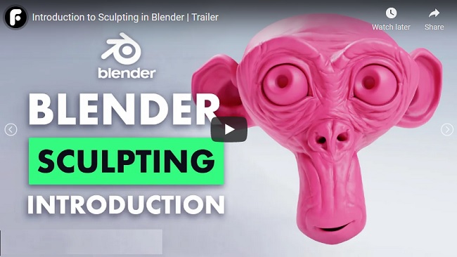 FlippedNormals – Introduction to Sculpting in Blender with Henning Sanden