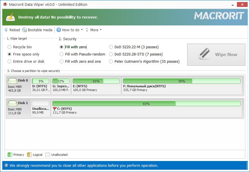 Macrorit Data Wiper 4.8.0