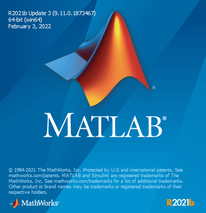 MathWorks MATLAB R2021b v9.11.0.1873467 Update 3 Only x64