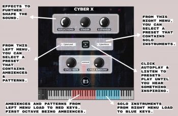 Rast Sound Cyber X KONTAKT screenshot