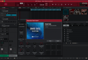 Native Instruments Crate Cuts (Akai Expansion format) screenshot