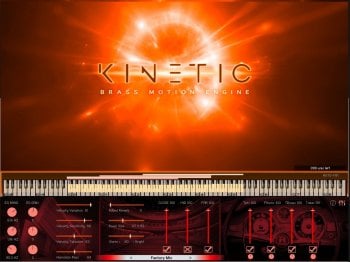 Kirk Hunter Studios Kinetic: Brass Motion Engine KONTAKT screenshot