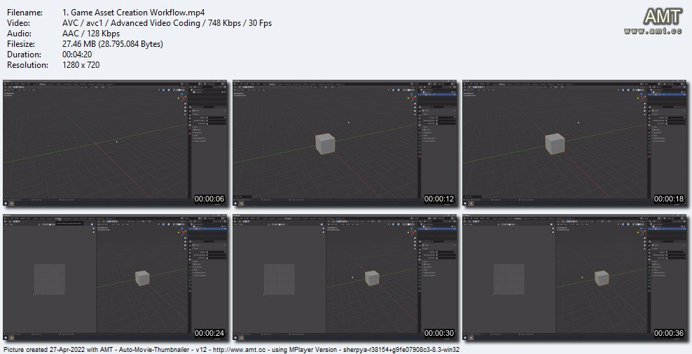 Unity Game Asset Creation in Blender: Textured 3D Models