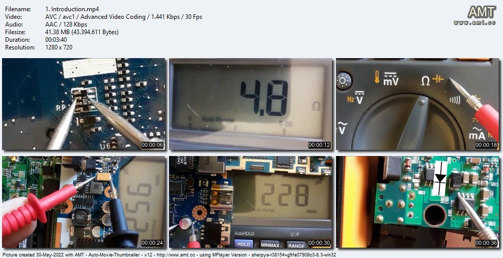 Learn how To Test Motherboard SMD Components with multimeter