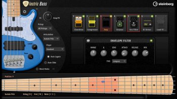 Steinberg Electric Bass Content for HALion screenshot