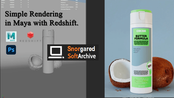 Simple Product Rendering in Maya with Redshift