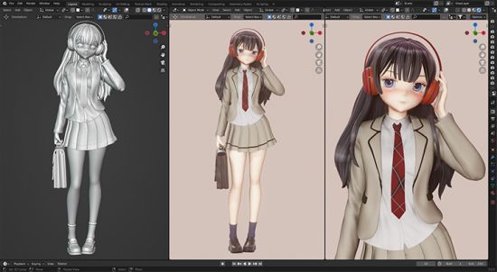 Gumroad – Anime School Girl