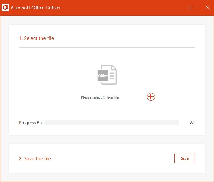 iSumsoft Office Refixer 3.0.1.1