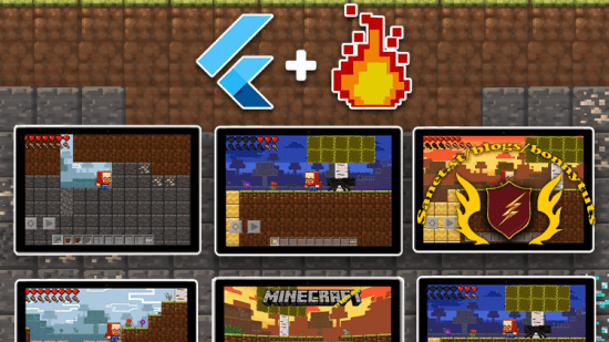 Learn Flutter and Flame by Building Minecraft!