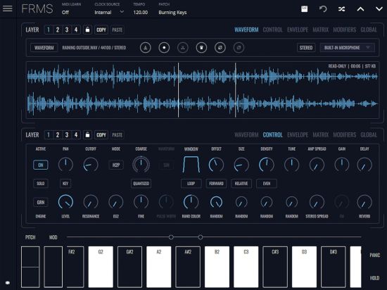 Imaginando FRMS Granular Synthesizer v1.8.0