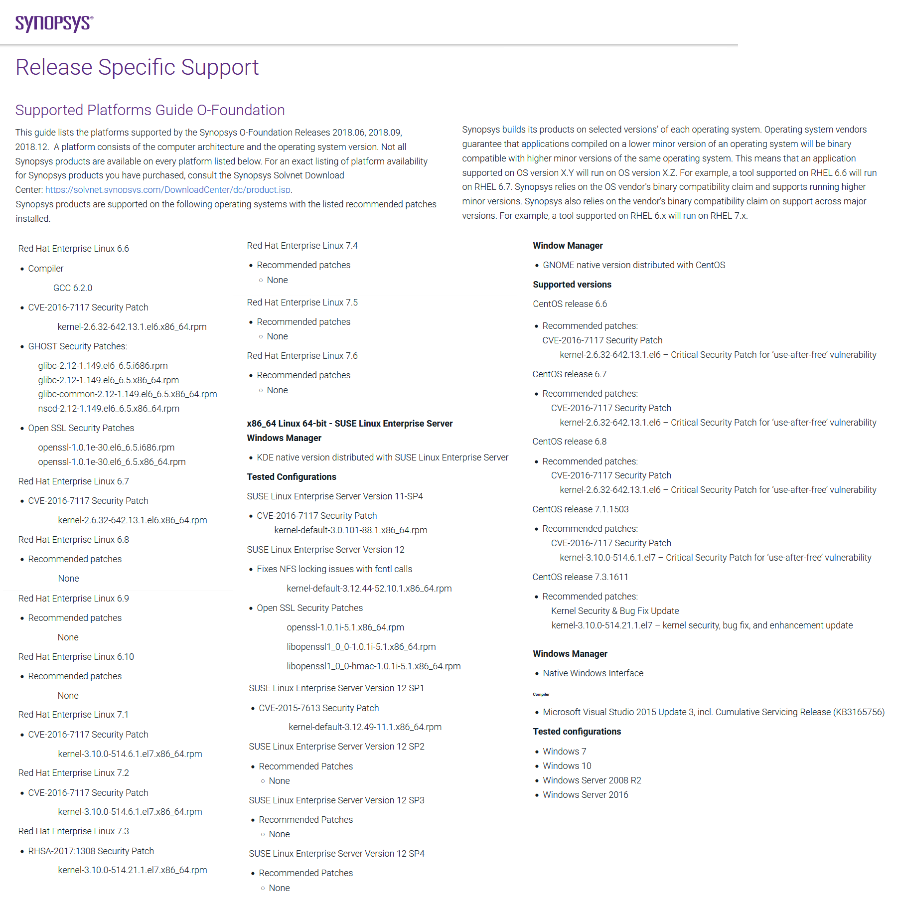 Synopsys PrimeTime vO-2018.06-SP1