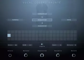 Evolution Series Vocal Colors Bronte KONTAKT screenshot