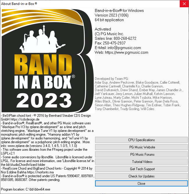 Band-in-a-Box 2023 Build 1006 with Realband 2023(2)