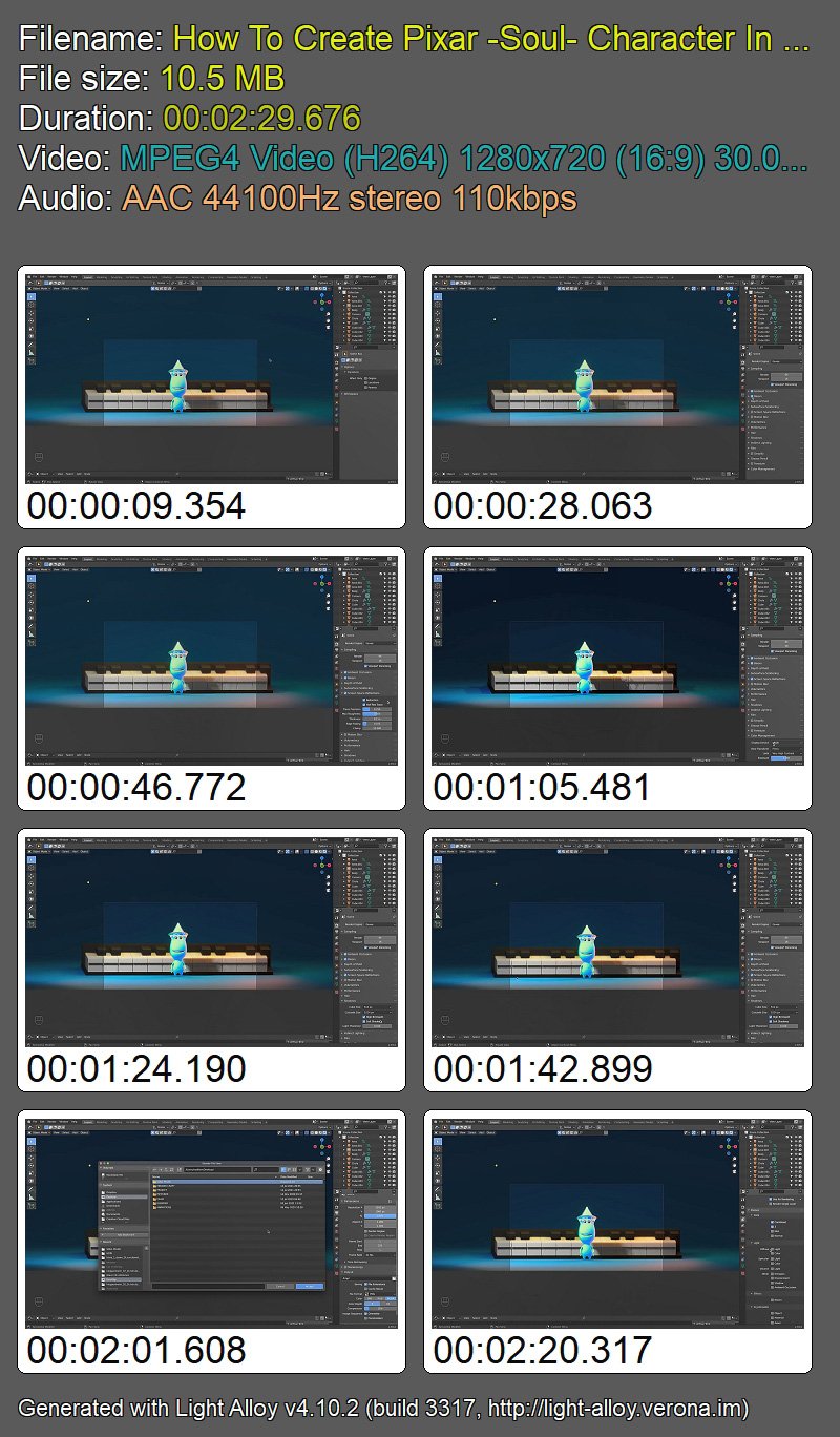 How To Create Pixar "Soul" Character In Blender
