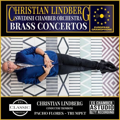 Christian Lindberg, Pacho Flores, Swedish Chamber Orchestra – Brass Concertos (2022)