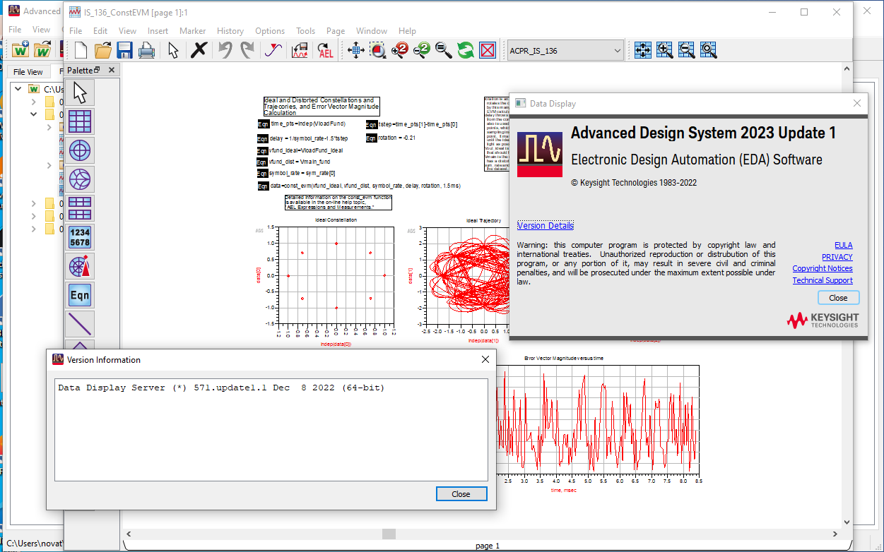 PathWave Advanced Design System (ADS) 2023 Update 1.1