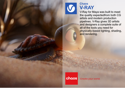 Chaos V-Ray 6.10.00 for Maya 2020-2024