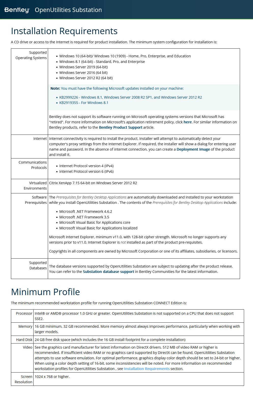 OpenUtilities Substation CONNECT Edition Update 15