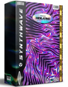 Midilatino Premium Synthwave SAMPLE Pack Vol. 3 WAV MiDi-FANTASTiC screenshot