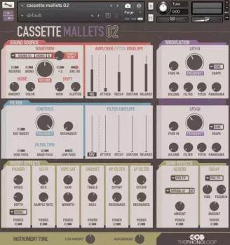 ThePhonoLoop Cassette Mallets.02 KONTAKT screenshot