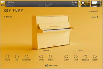 Sample Logic Key Fury KONTAKT screenshot