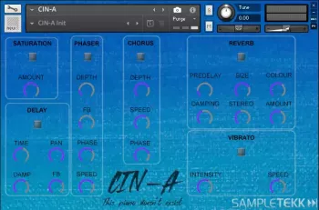 Sampletekk Cin-A Shaped Grand Piano Kontakt screenshot