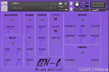 Sampletekk Cin-C Cinematic Grand Kontakt screenshot