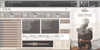 Strezov Sampling The Performers Mountain Girl KONTAKT (Player Edition) screenshot