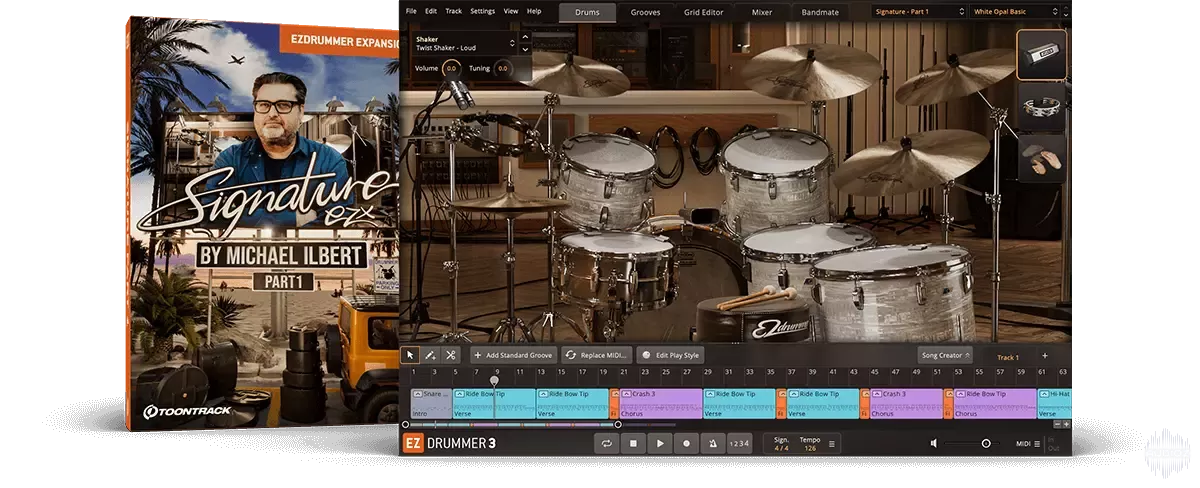 Toontrack Signature Part 1 EZX (SOUNDBANK) screenshot