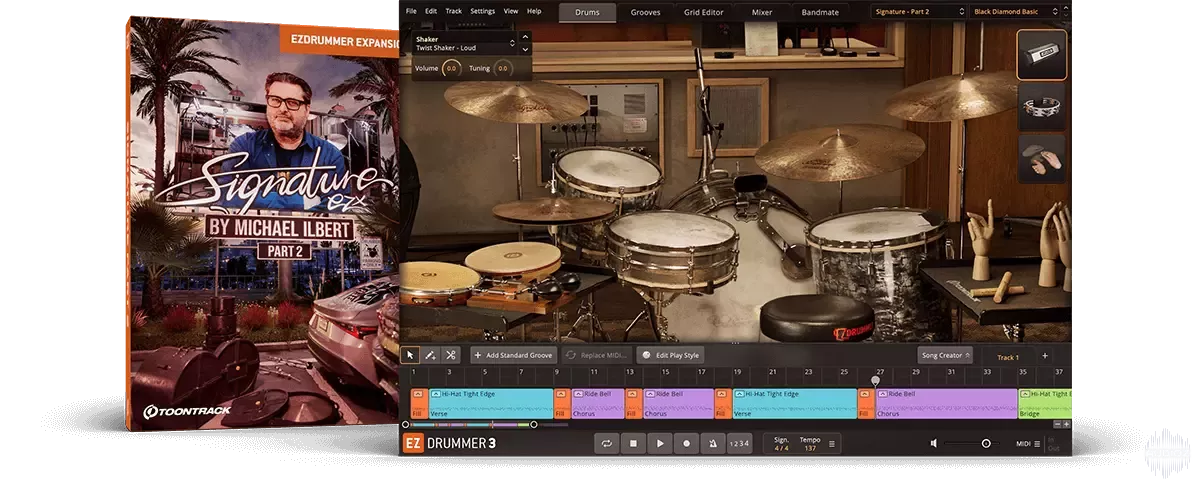 Toontrack Signature Part 2 EZX (SOUNDBANK) screenshot