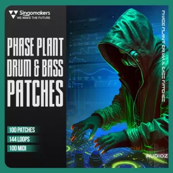 Singomakers Phase Plant Drum and Bass Patches WAV MiDi Plant Presets-FANTASTiC screenshot