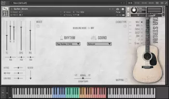 Splash Sound Guitar Strum KONTAKT-MOCHA screenshot