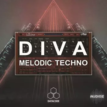 Datacode FOCUS Diva Melodic Techno WAV MiDi Diva Presets screenshot