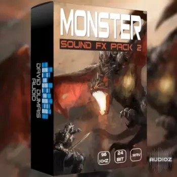 David Dumais Audio Monster Sound FX Pack 2 WAV screenshot