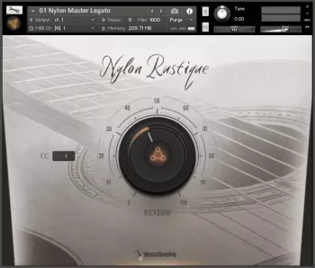 Musical Sampling Nylon Rustique KONTAKT screenshot