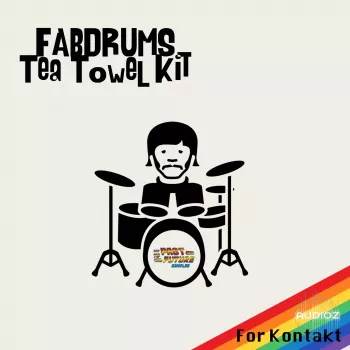 PastToFutureSamples Fab Drums Tea Towel Kit KONTAKT screenshot