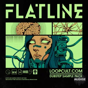 Loop Cult - Flatline – Dubstep Sample Pack + Template screenshot