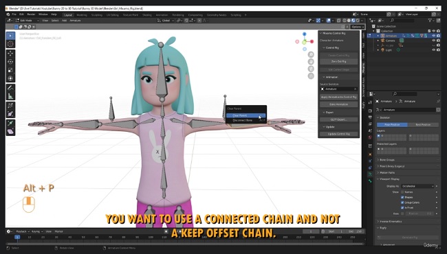 Blender Rigging for Beginners & Rigging your first Character