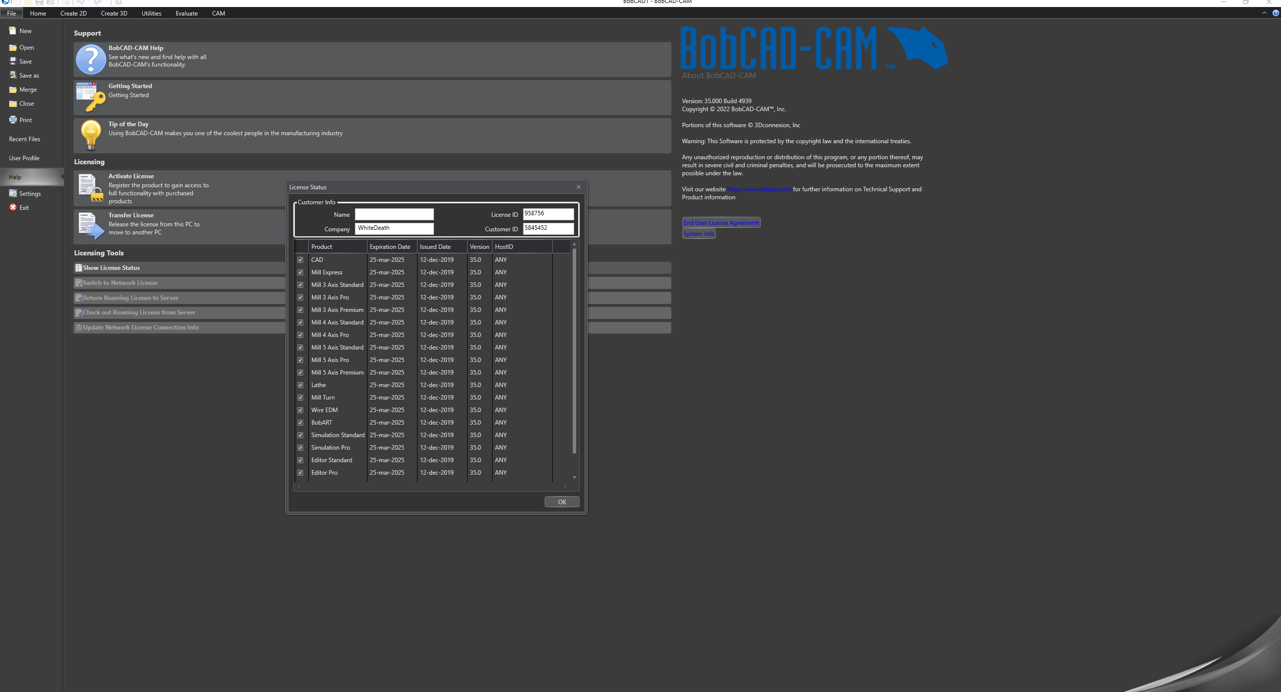 BobCAD-CAM v35 build 4039 SP3 (x64)