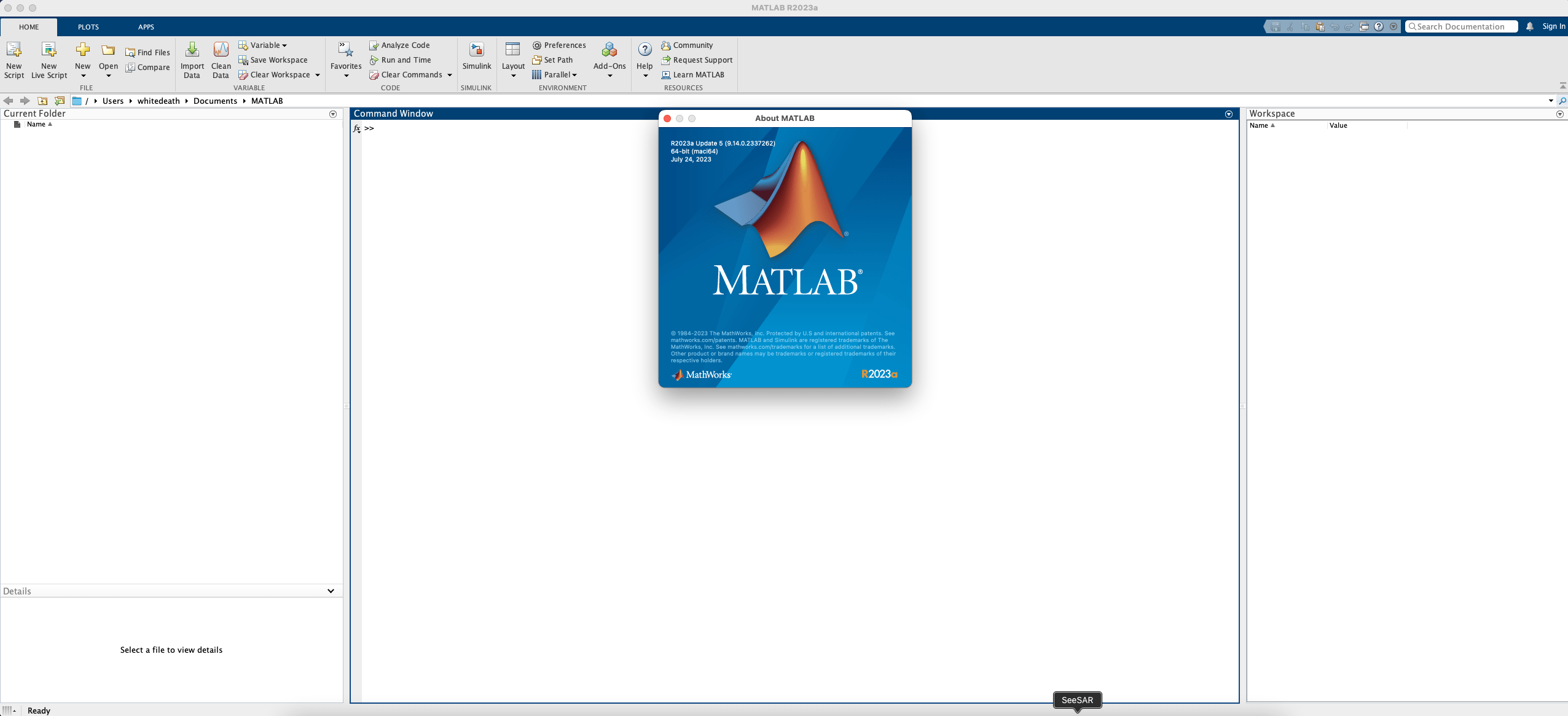 MathWorks MATLAB R2023a v9.14.0.2337262 MACOSX (x64)