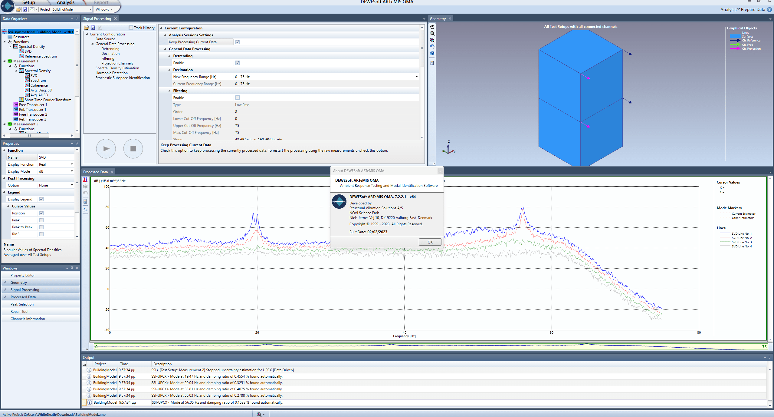 DEWESoft ARTeMIS OMA 7.2.2.1 (x64)