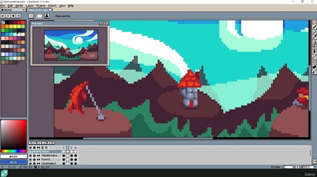 Pixel Art Environments: 2D Environment Design & Animation