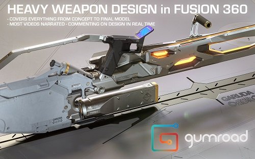 Heavy Weapon Design in Fusion 360