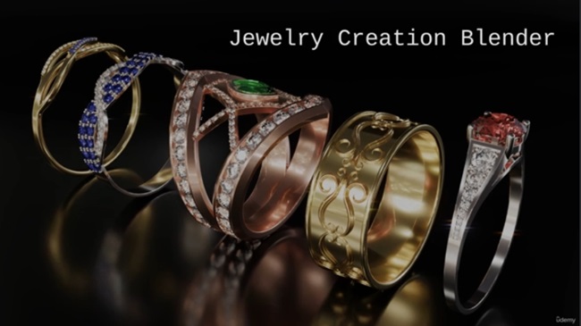 Blender – Jewelry creation