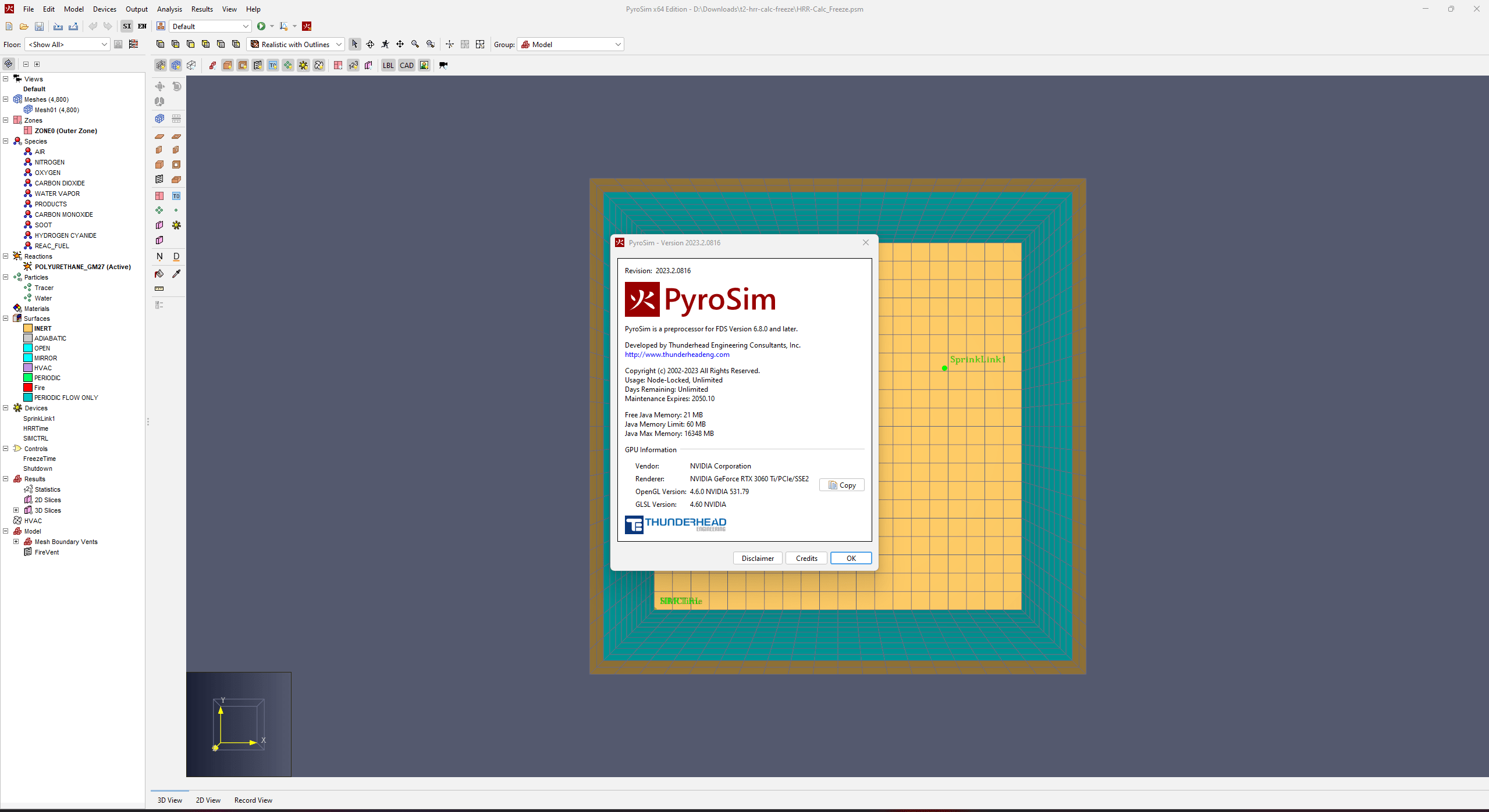 Thunderhead Engineering PyroSim 2023.2.0816 (x64)