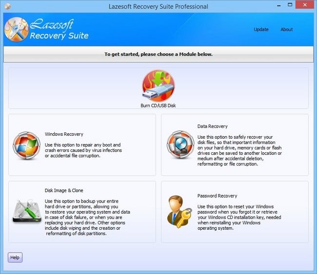 Lazesoft Recovery Suite 4.8.1 Professional / Server Edition