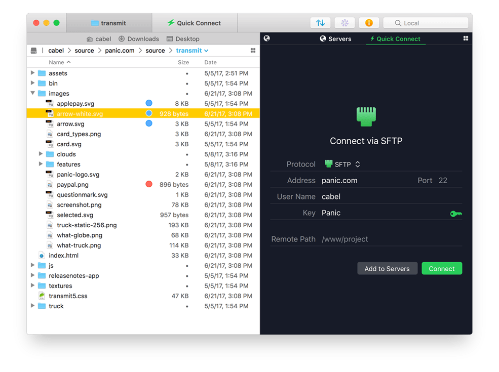 Transmit 5.10.5 MacOSX