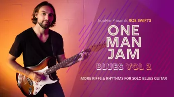 Truefire Rob Swift’s One Man Jam Blues, Vol. 2 Tutorial